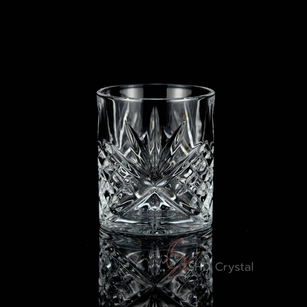 Clear Engraved Whiskey Glasses