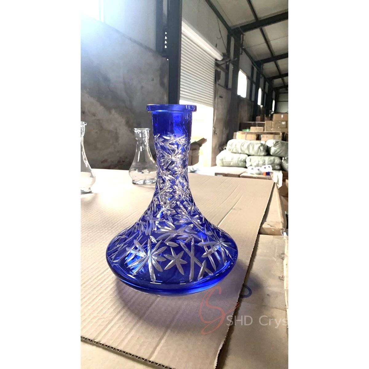 Engraved Wide Bottle Hookah Base