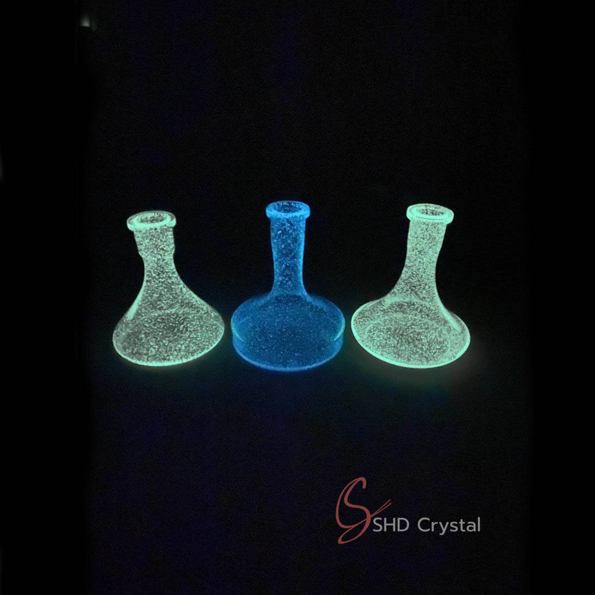 Luminous Glass Hookah Base