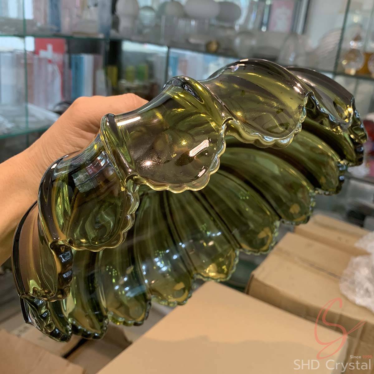 custom glass lampshade