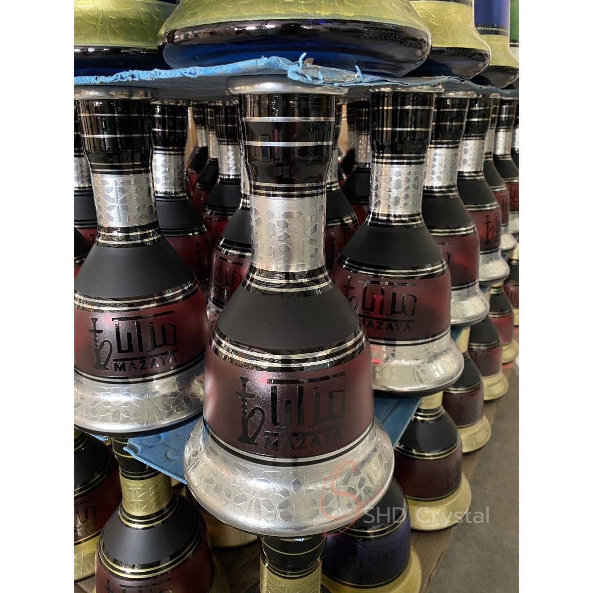 Exotic Dark Glass Hookah Base