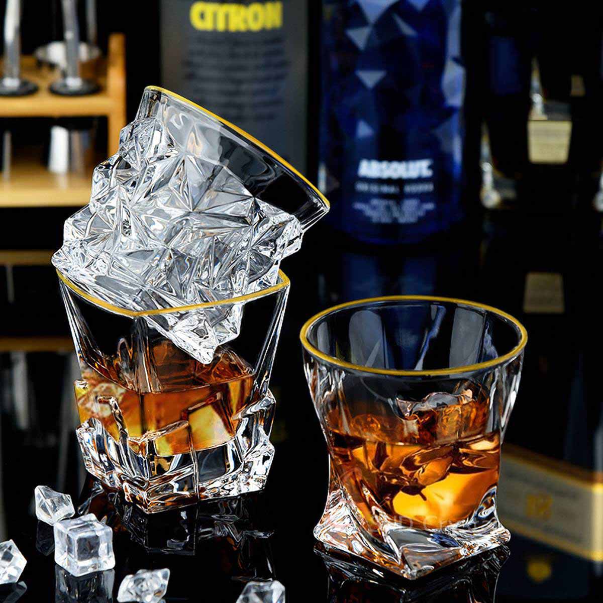 Slim Waist Crystal Spirit Glasses