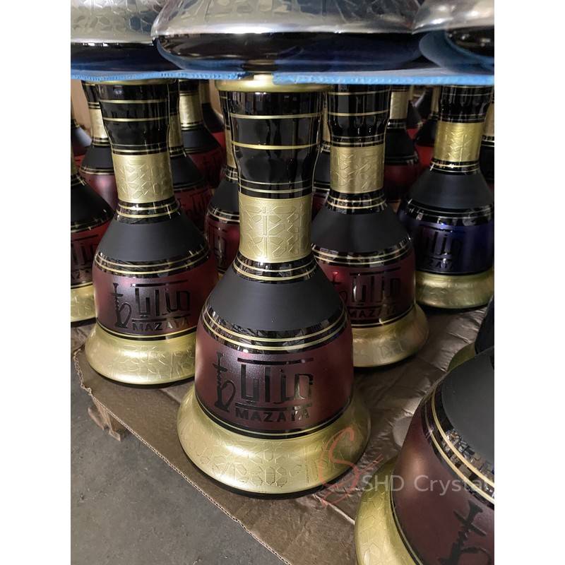 Exotic Dark Glass Hookah Base