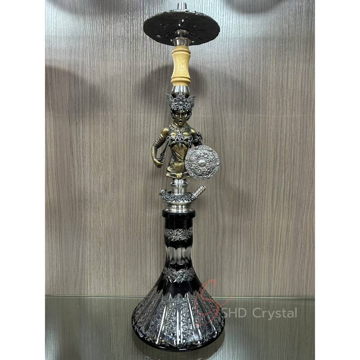 Enchanting Silver Coated Hookah Base