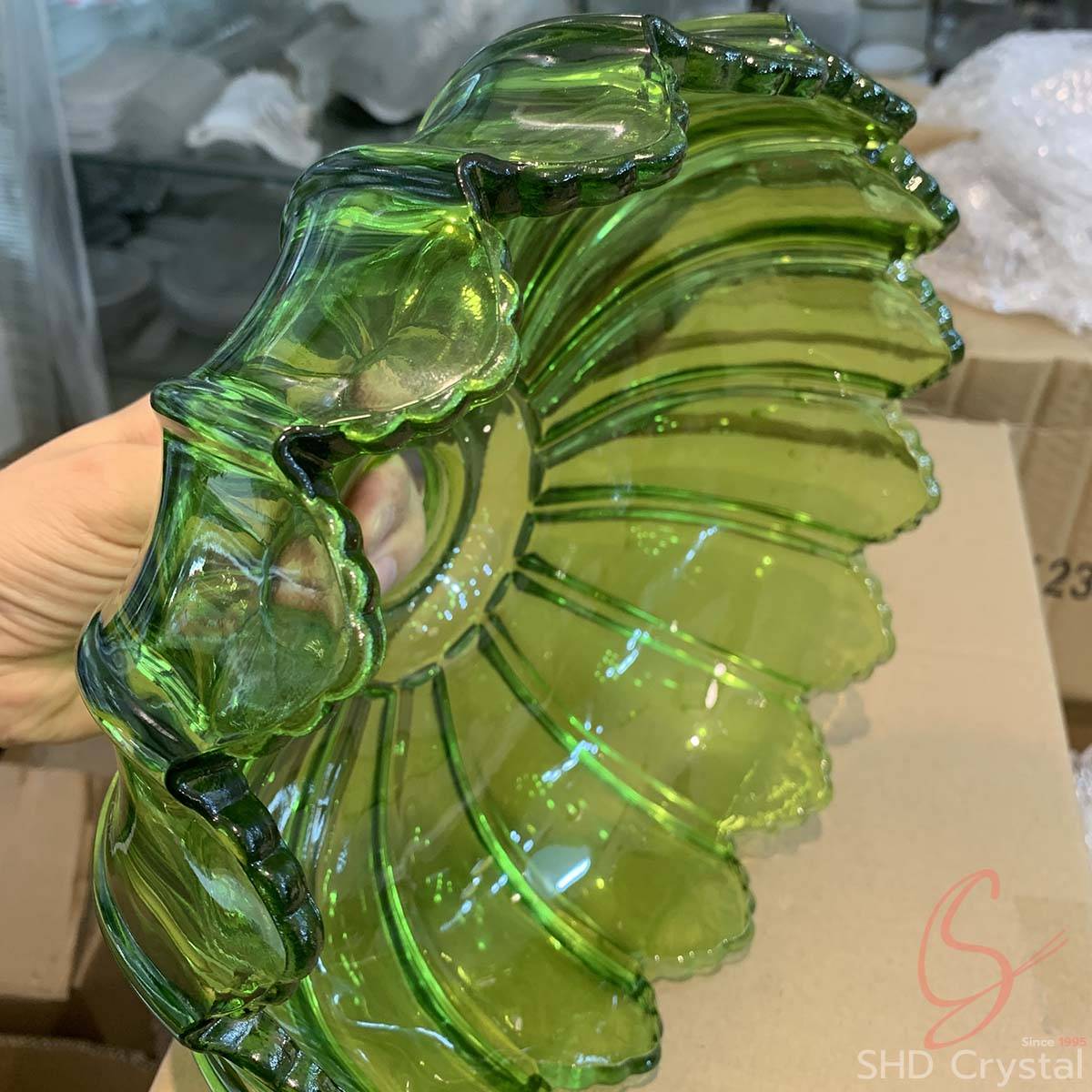 custom glass lampshade