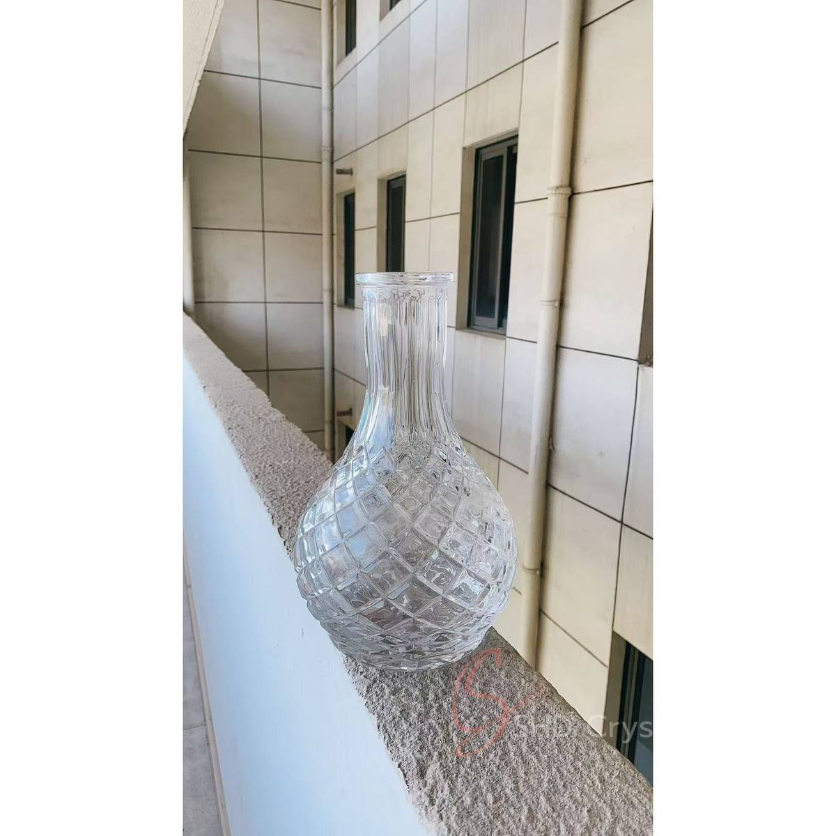 Thick-Bottomed Vase-Shaped Hookah Base