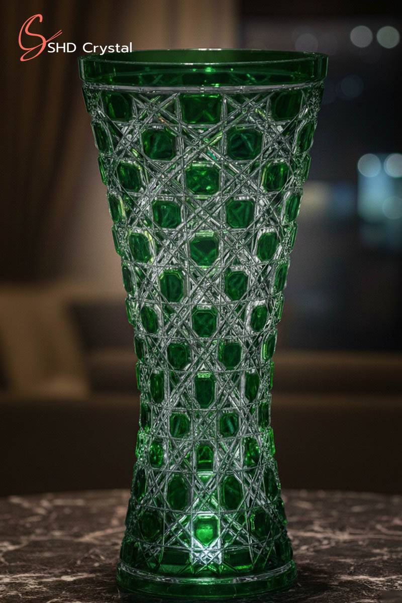 OEM crystal vase manufacturing