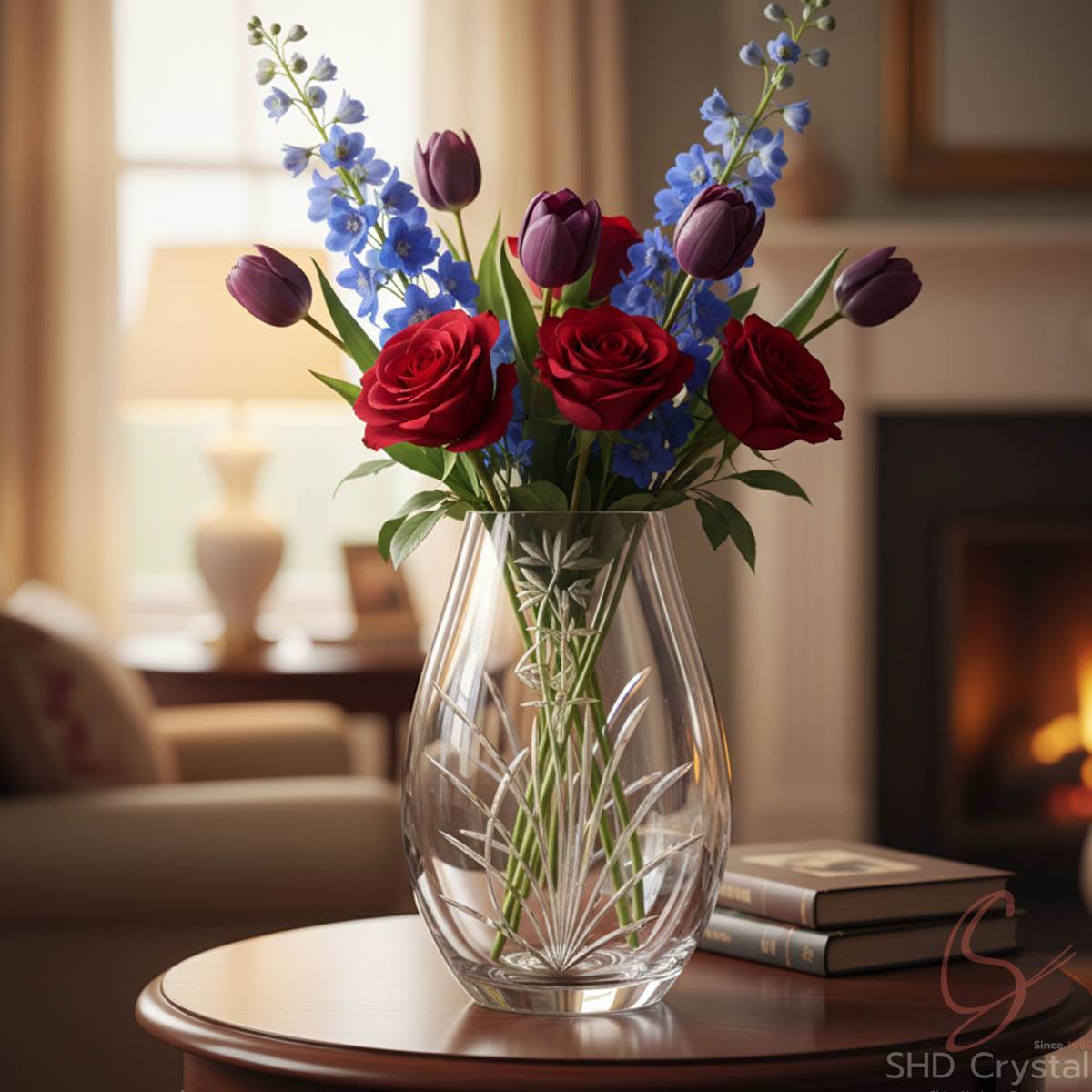 Plant Wonderland Crystal Vase