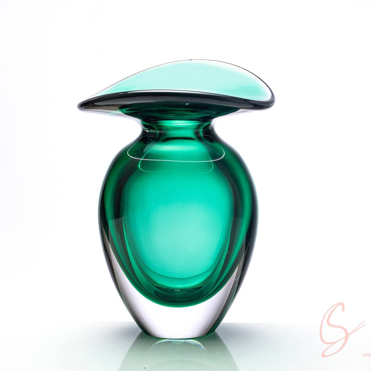 Rainforest Core Crystal Vase