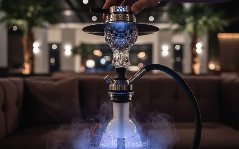 crystal hookah bowl heat performance
