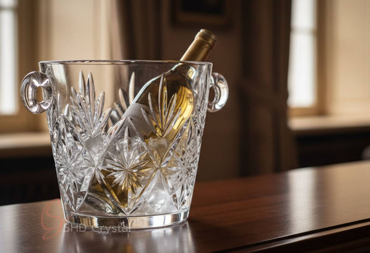 ice bucket with 2 handle