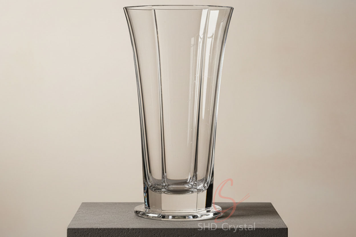 architectural crystal centerpiece