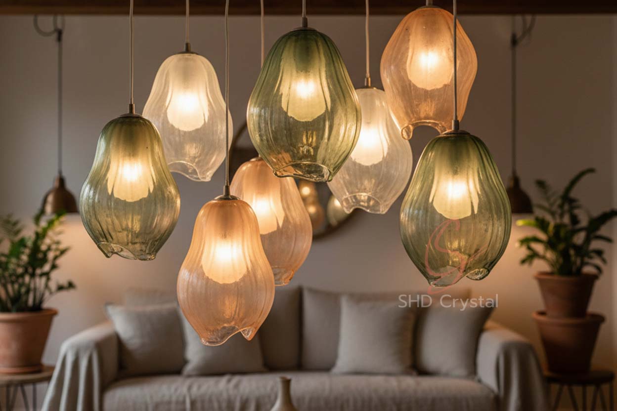 bohemian style glass lamp shades manufacturers
