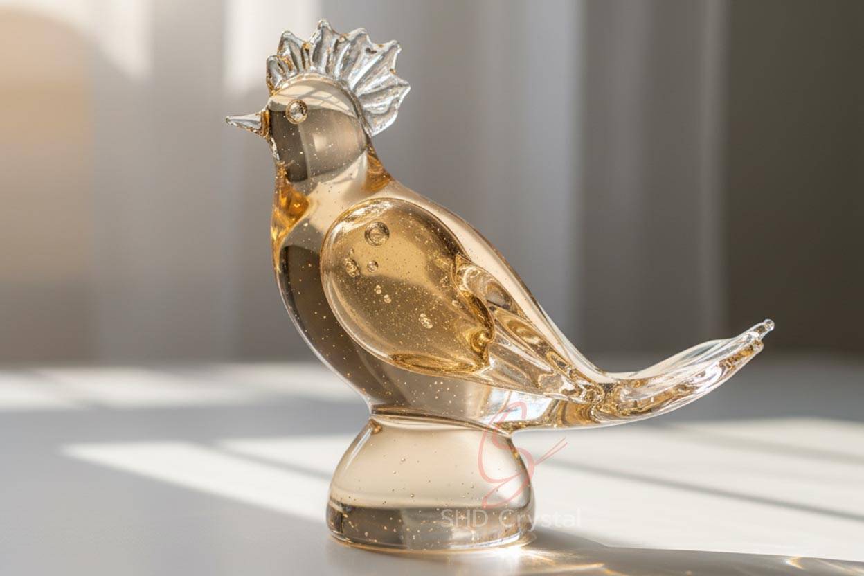 custom crystal glass craft