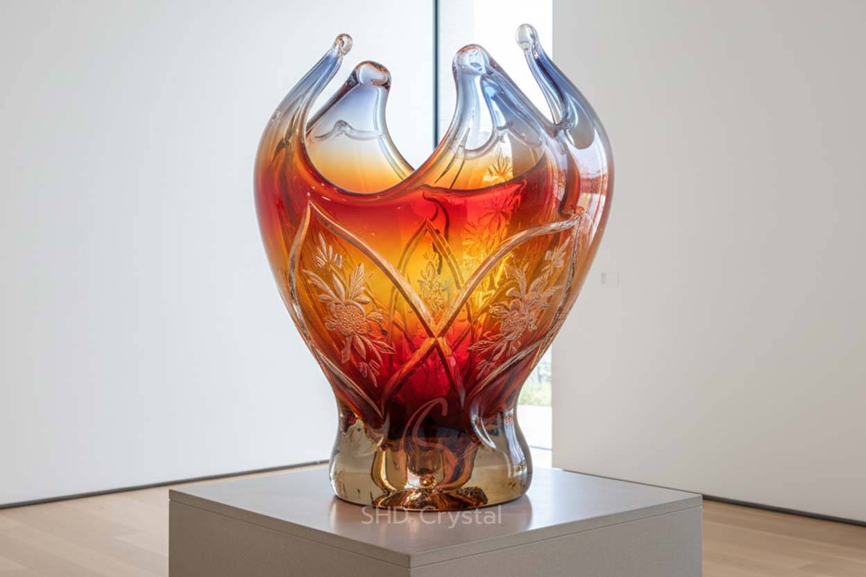custom glass sculpture