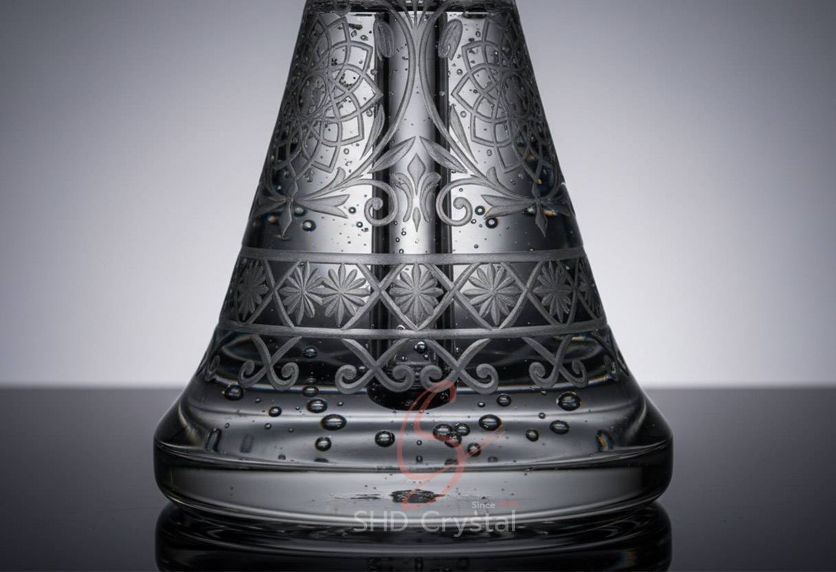 engraved hookah glass customization