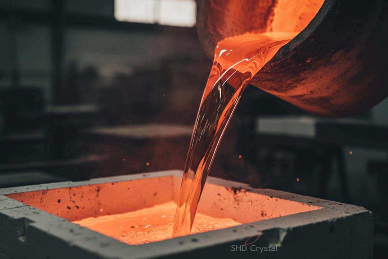 glass casting process