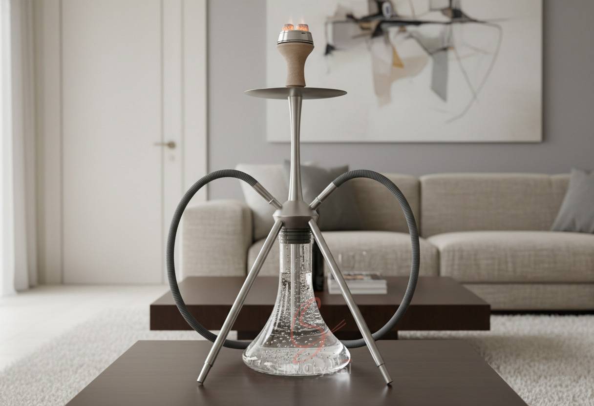 glass hookah water chamber