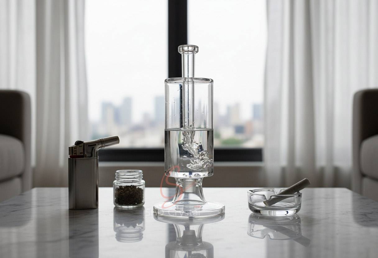 glass waterpipe base