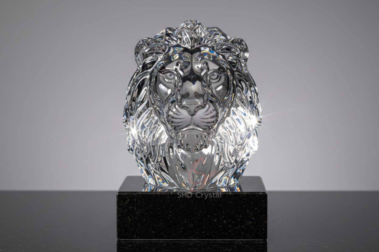 mascot crystal sculpture