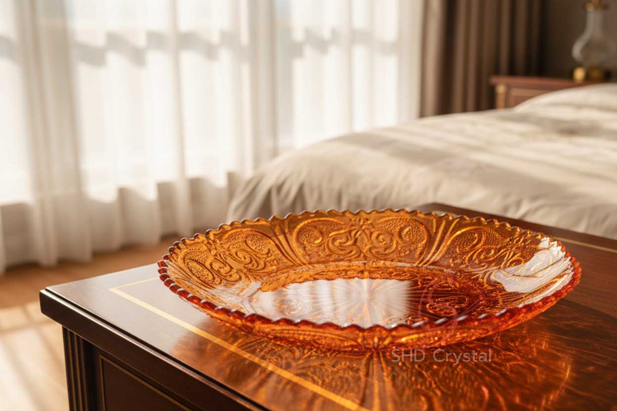 molten glass shaping