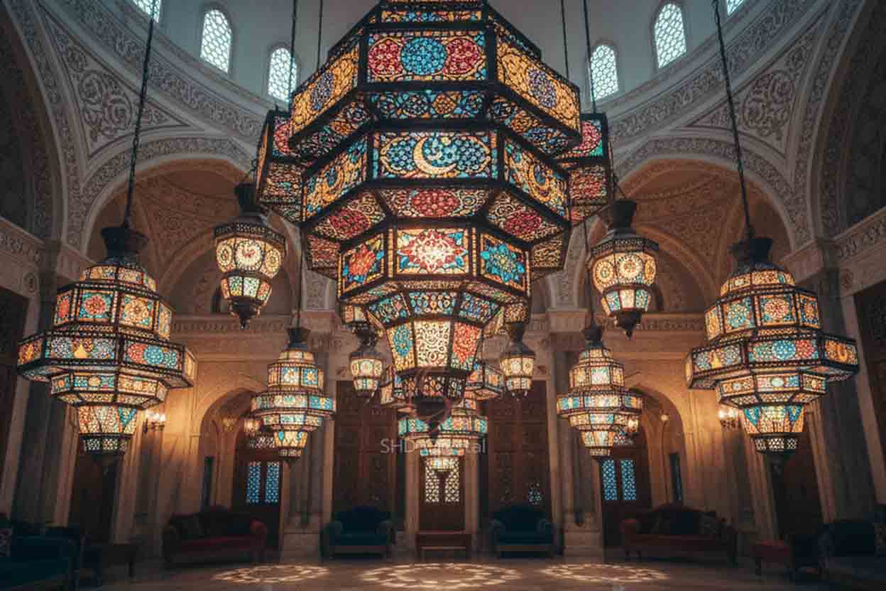 ottoman empire style glass lamp shades factory