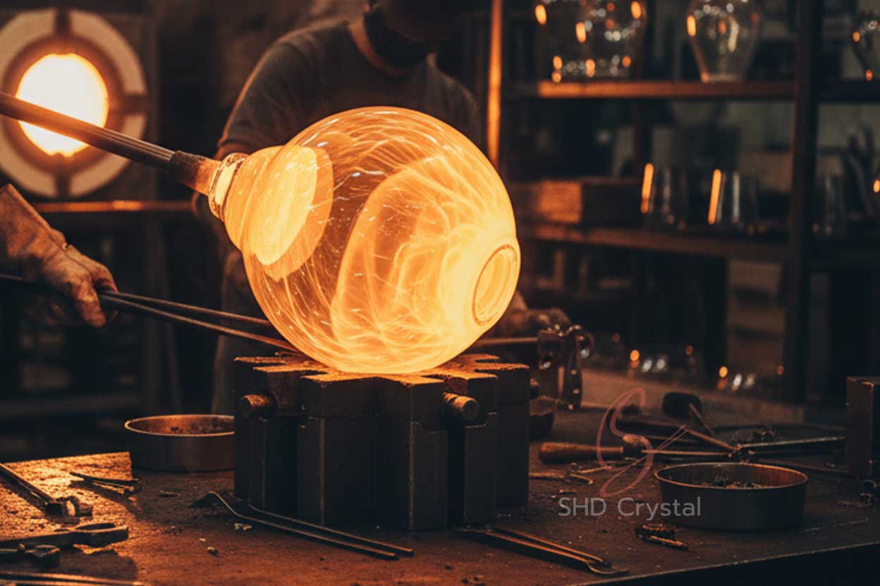 palace style glass lamp shades factory