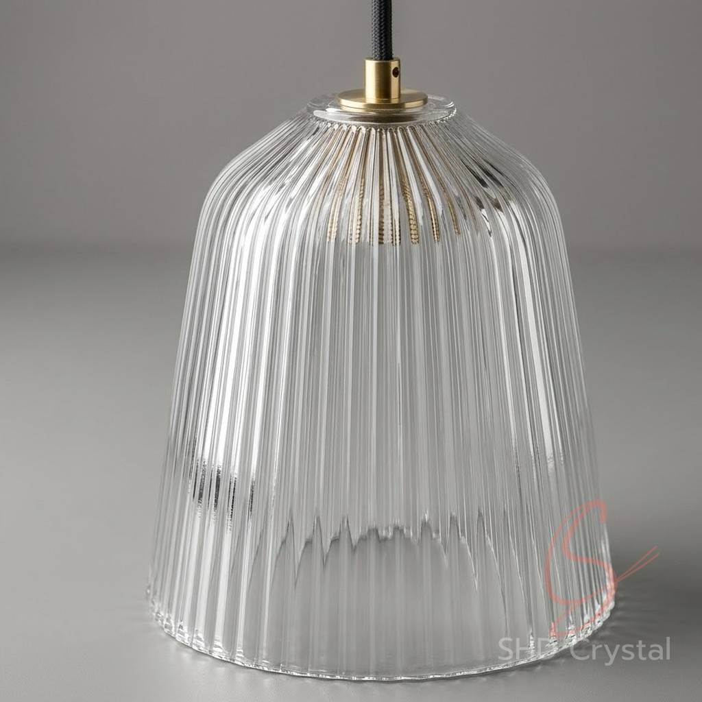 ribbed glass lamp shades manufacturers