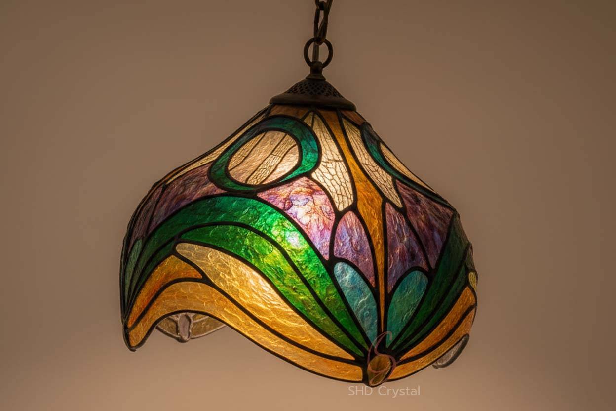 bohemian glass lamp shades
