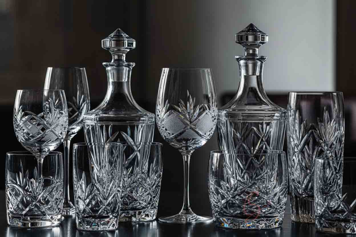 custom crystal glass