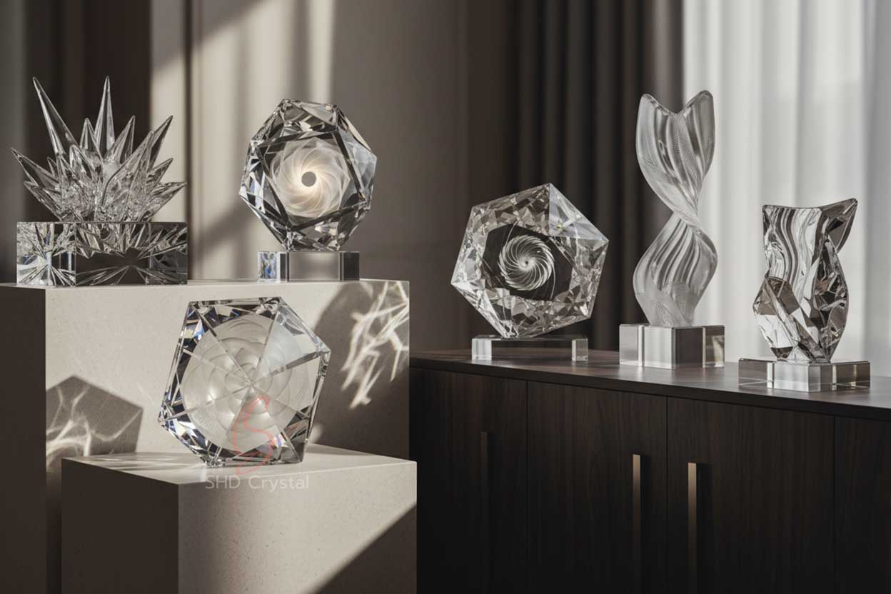 custom crystal sculpture
