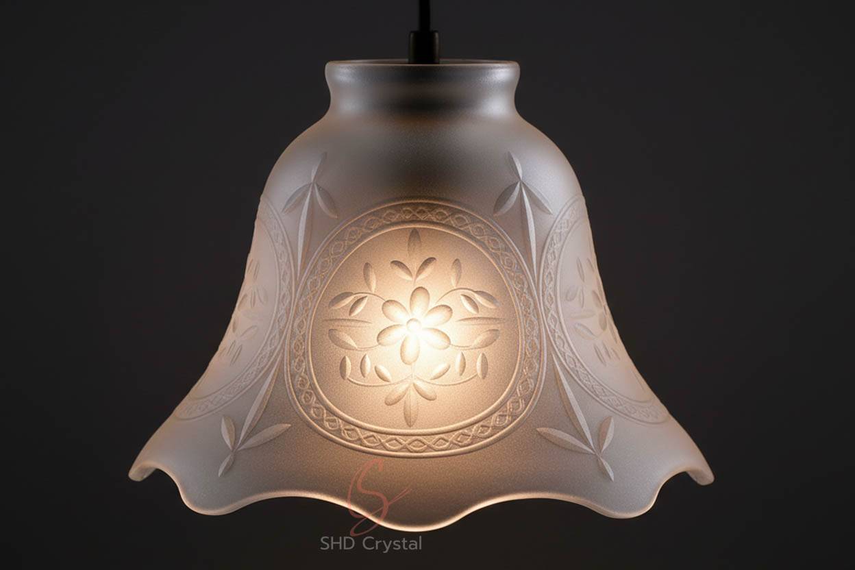 custom etched glass lamp shades