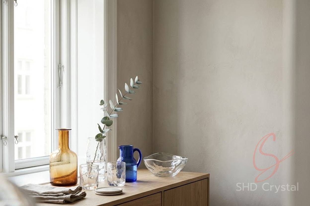 glass design sets for fine dining