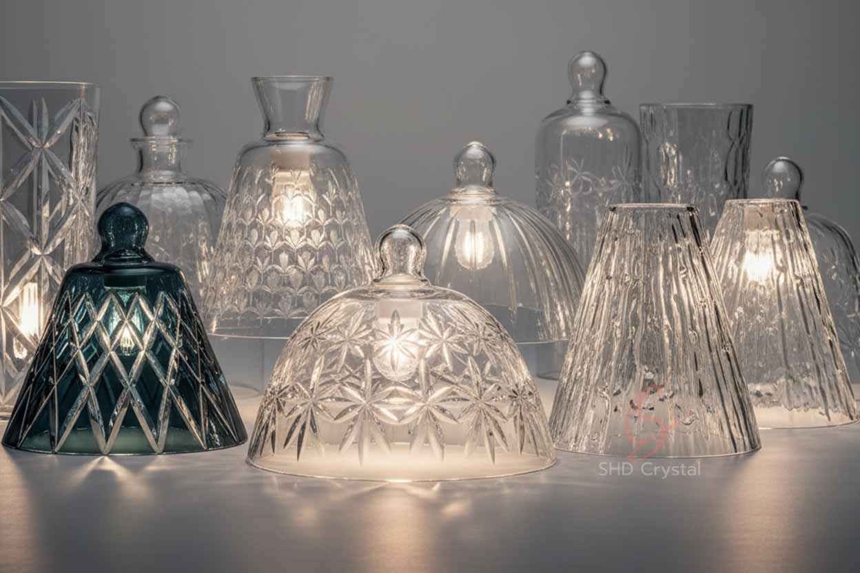 glass lamp shade supplier