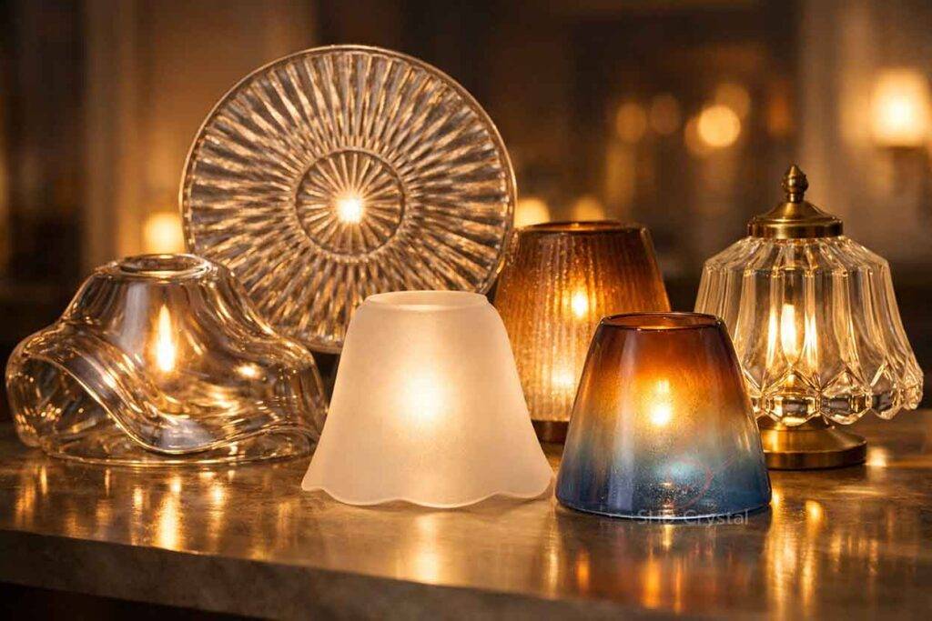 Glass Lamp Shades for Lighting Design - SHD Crystal