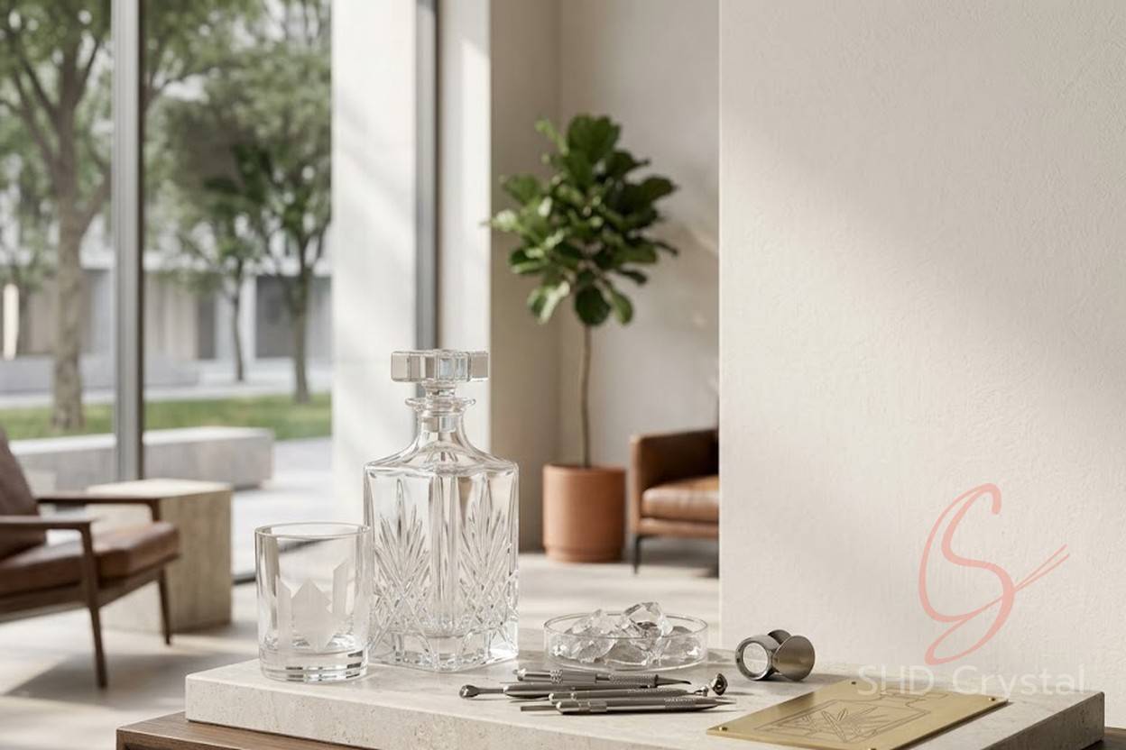 glassware collections for interior design