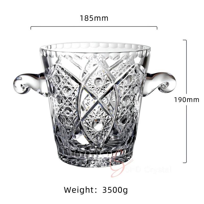 Jewel Lattice Crystal Ice Bucket