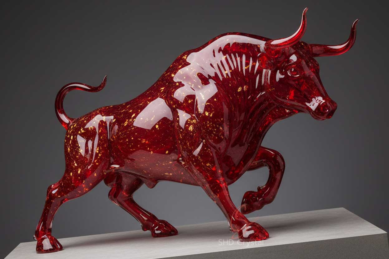 lifelike glass sculpture