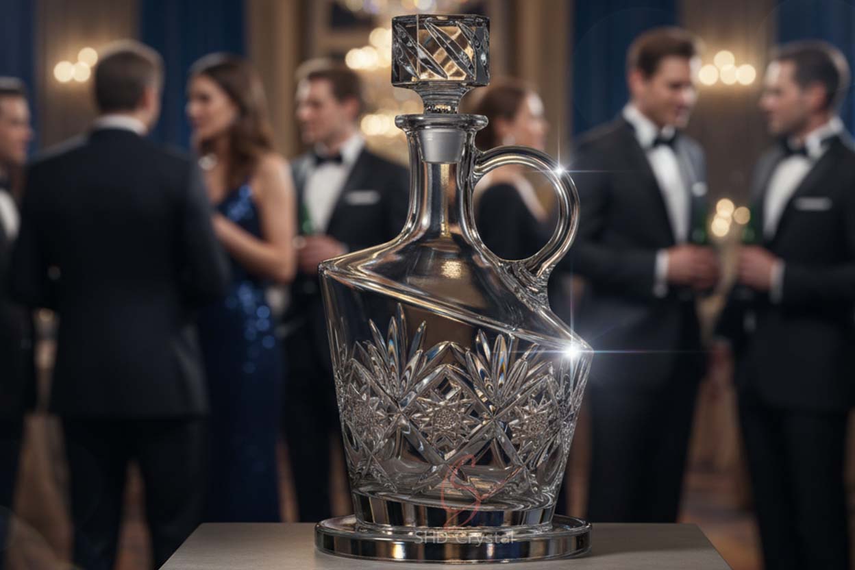 personalized wine decanter