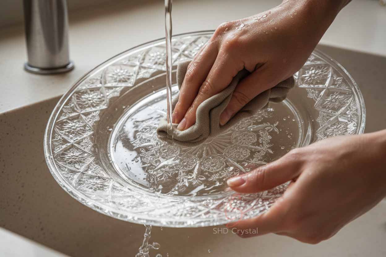 tips for cleaning glassware