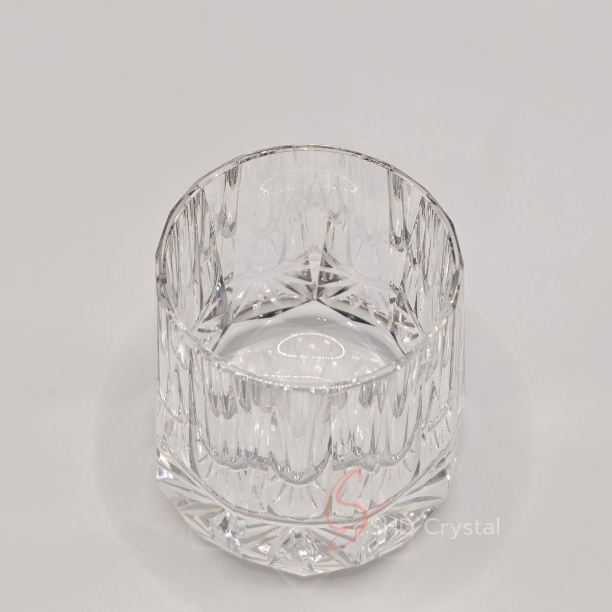 Faceted Color Crystal Whiskey Glass (Multi-Color Collection)