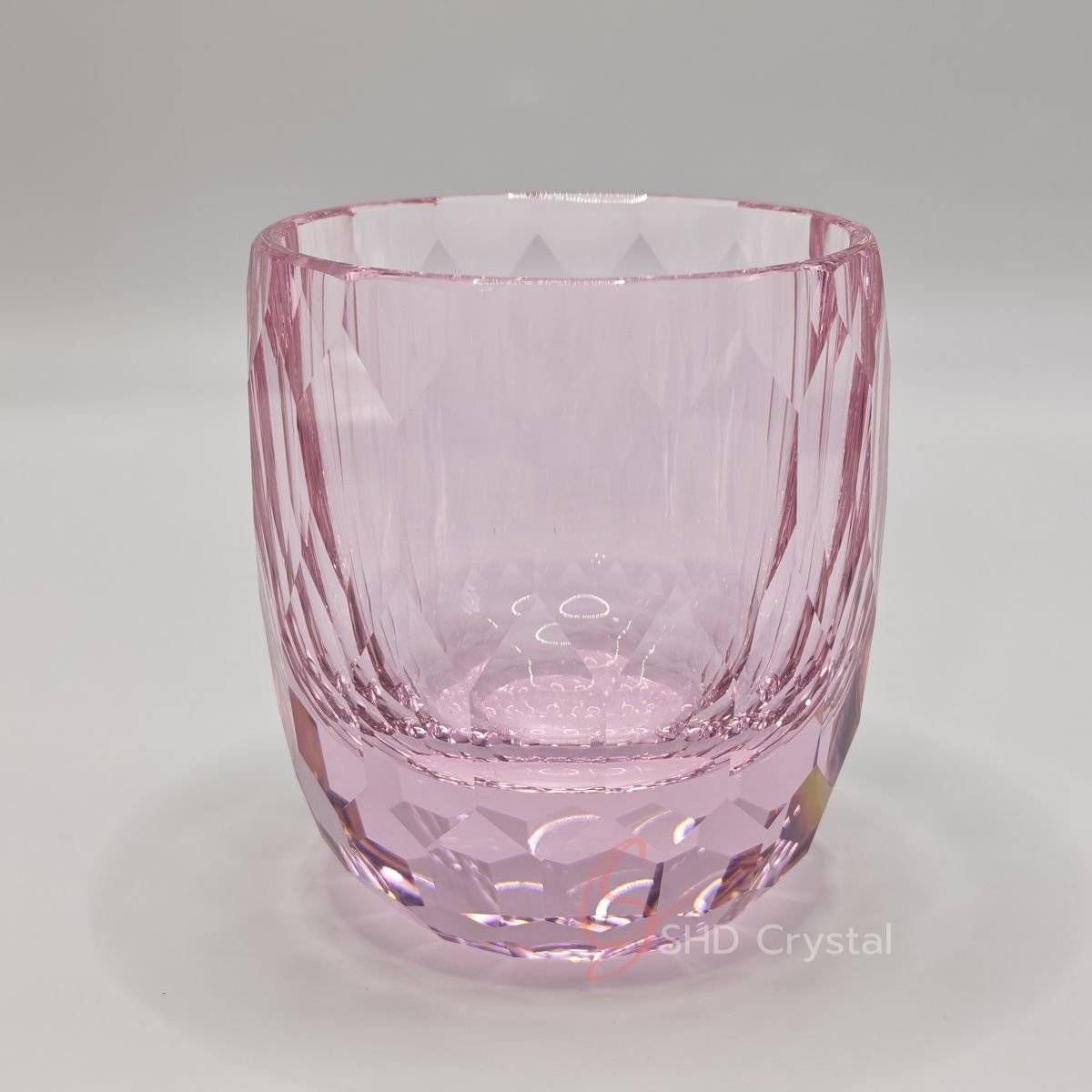 Faceted Color Crystal Whiskey Glass (Multi-Color Collection)