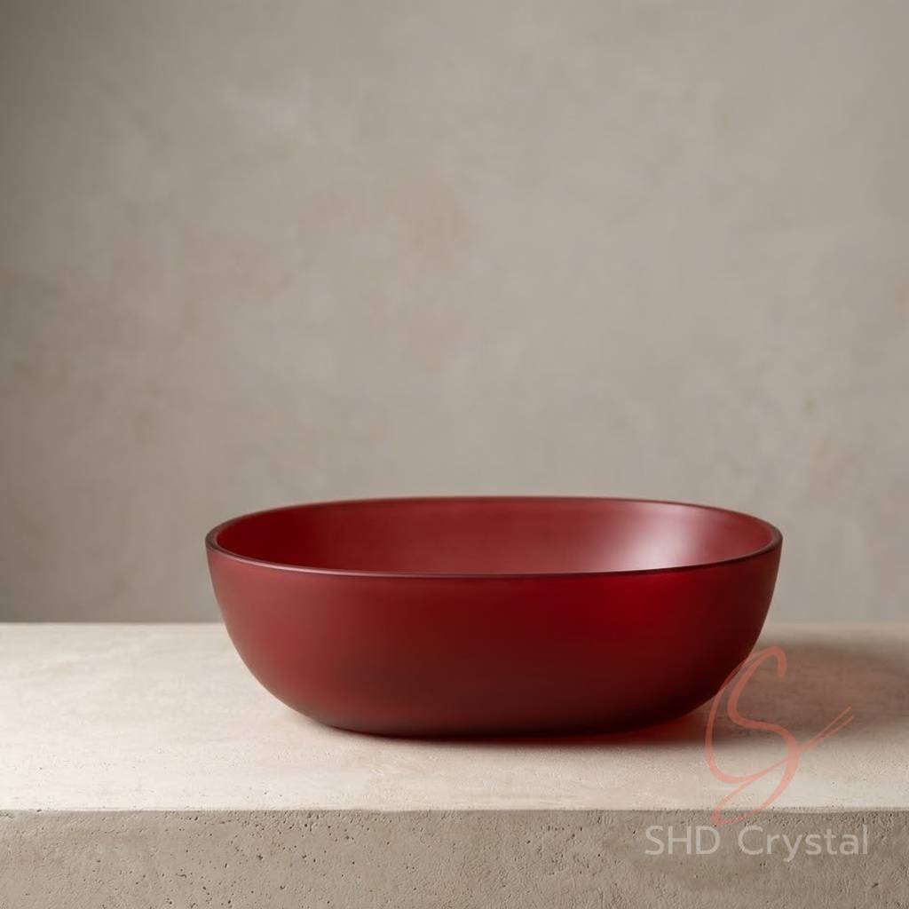 Red vessel basin