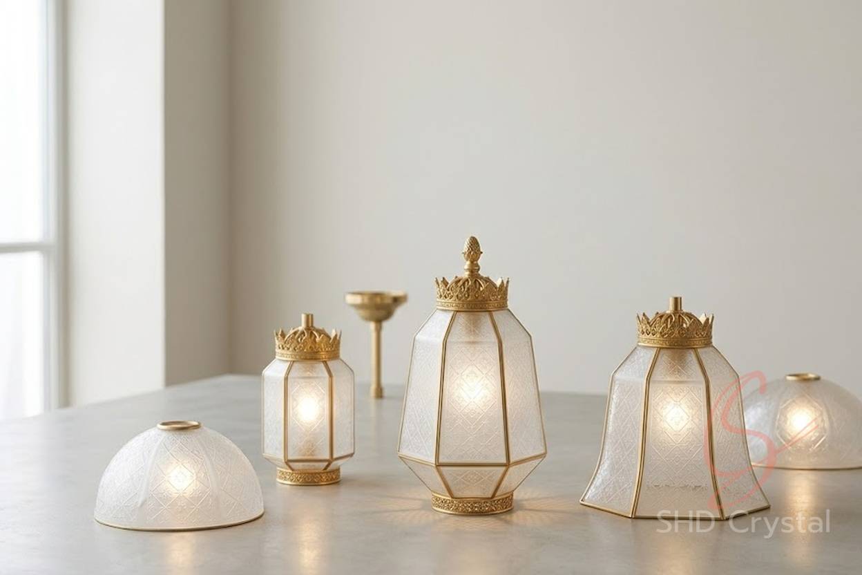 acid-etched glass covers