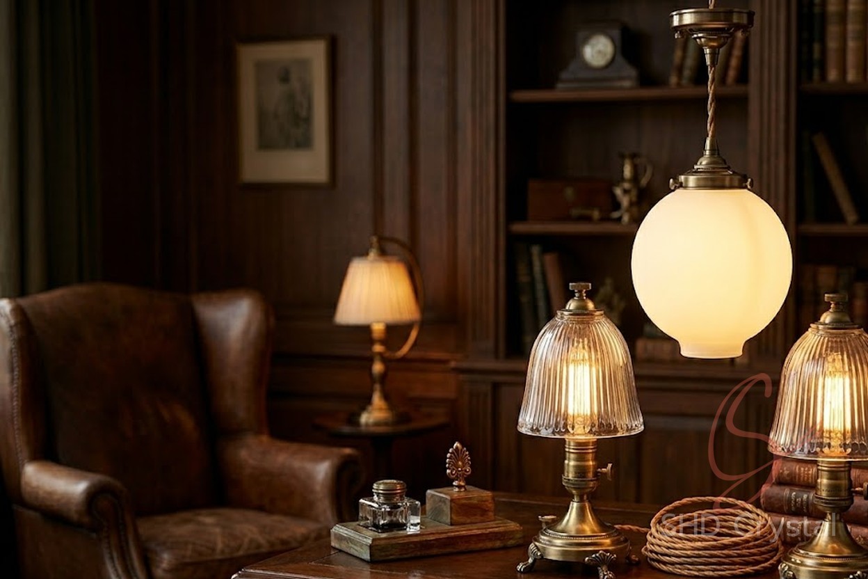 antique style lamp parts