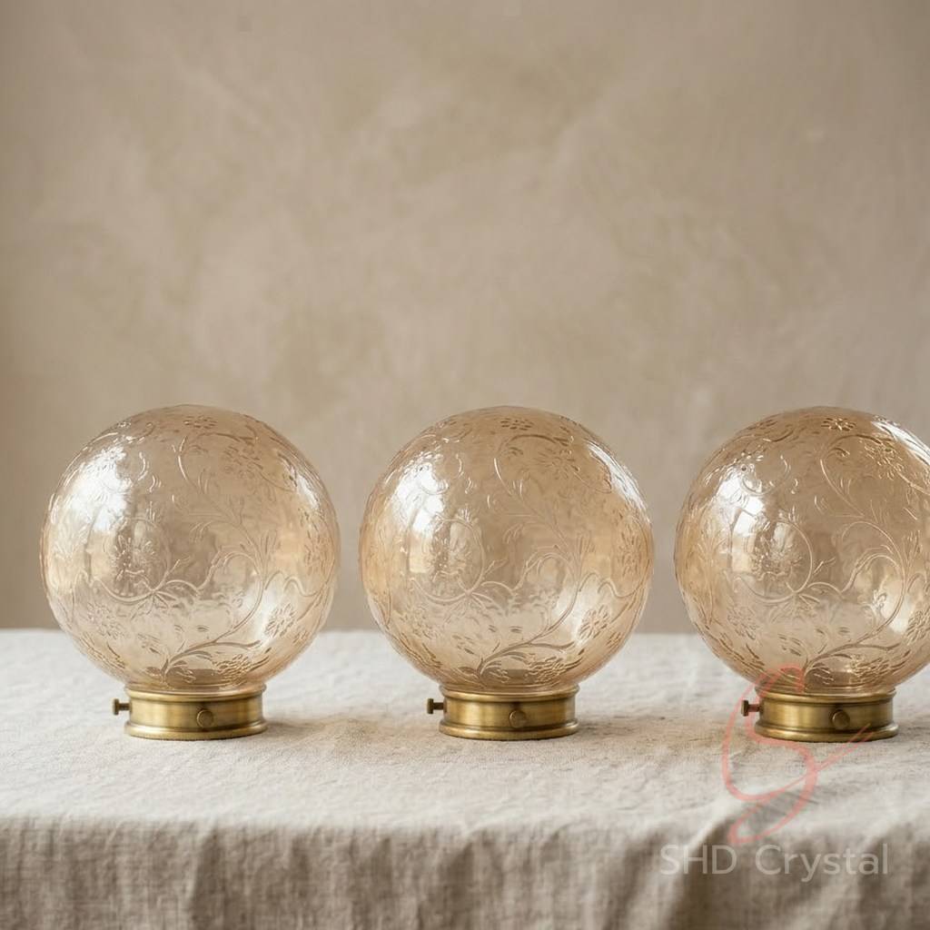 antique table lamp glass lamp shades oem