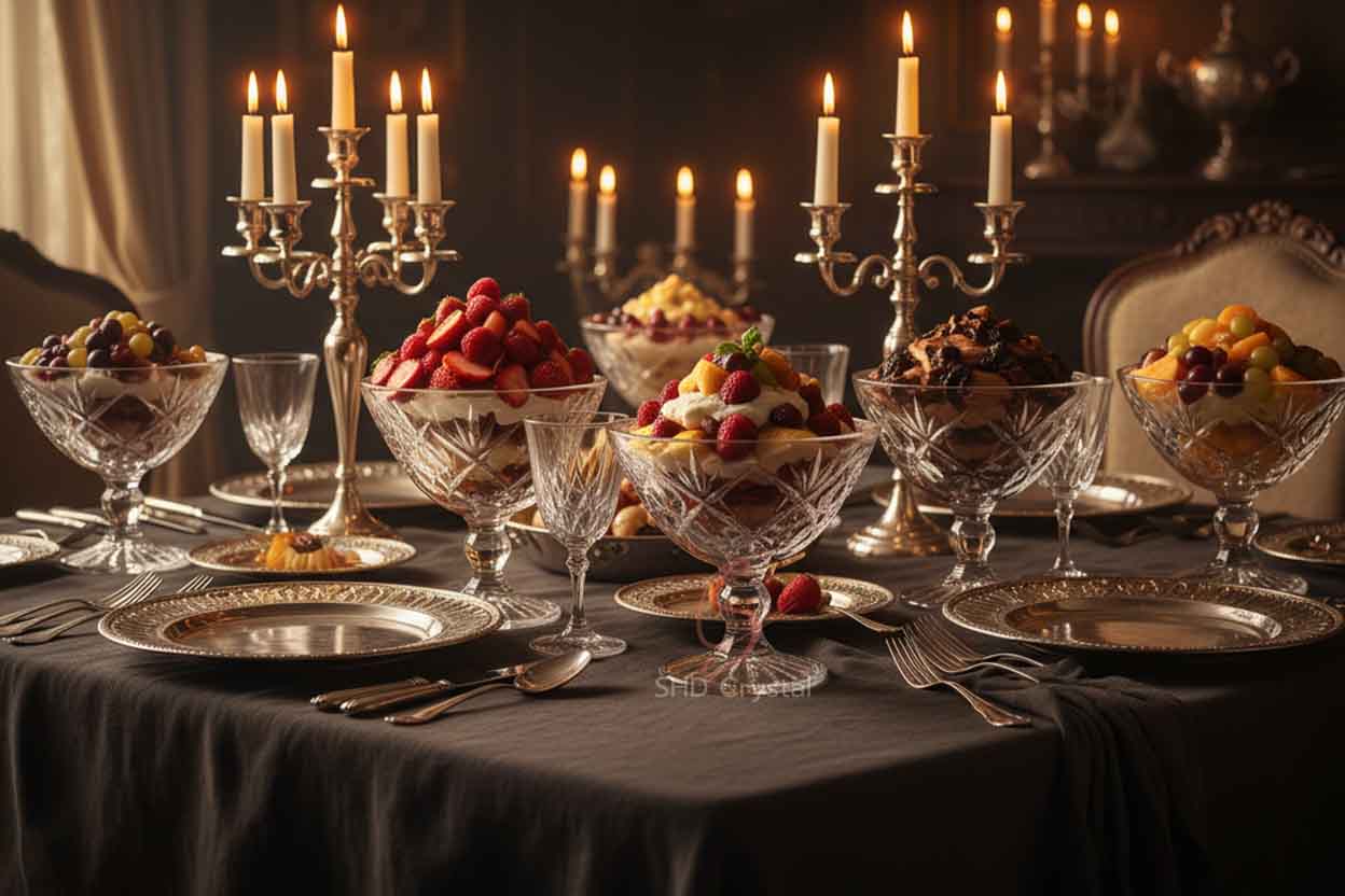 antique trifle bowl manufacturer