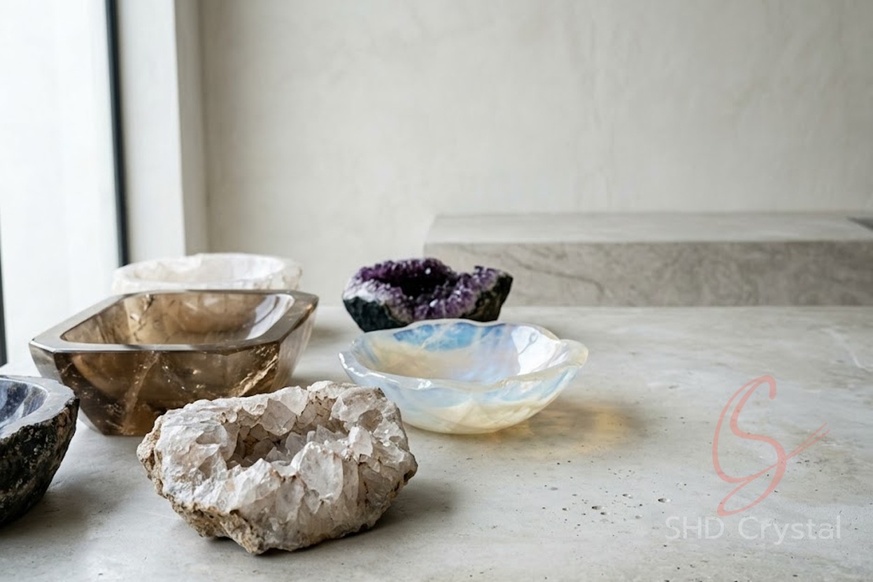 bespoke crystal washbasin