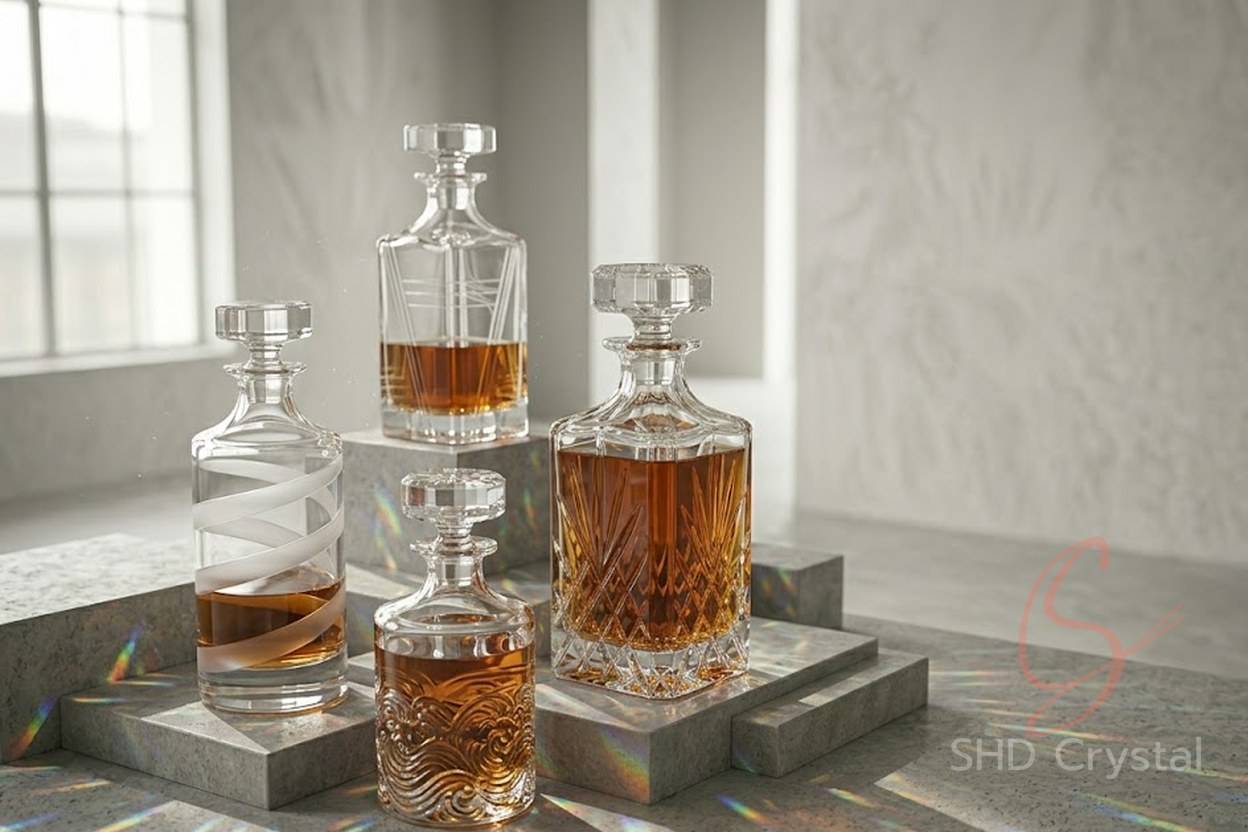 bespoke crystal whiskey decanter