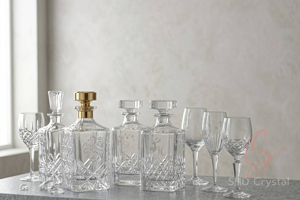 bespoke crystal wineware